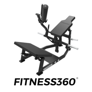 Plate-loaded hip thrust machine for professional glute and hamstring training