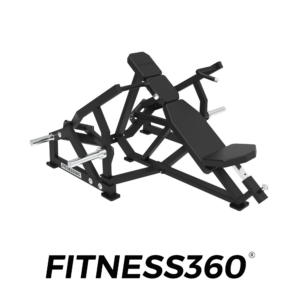 Plate-loaded incline shoulder press machine for professional shoulder training