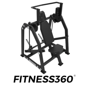 Professional pullover machine with adjustable seat and plate-loaded arms for chest training