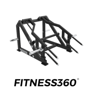 Squat lunge plate loaded machine with Ø50 mm weight sleeves