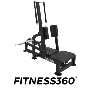 Standing abductor plate loaded machine with Ø50 mm weight sleeves