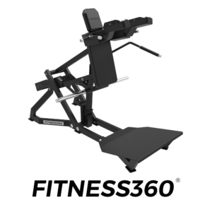 V squat plate loaded machine with Ø50 mm weight sleeves